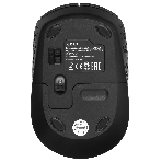 Мышь беспроводная Acer OMR020 черный, 1200 dpi, радиоканал, USB, кнопки - 3