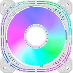 Вентилятор для корпуса Formula Nulight 12WH ARPW Reverse ARGb белый, 120 мм, 1500 об/мин, 25.34 дБ, 4 pin