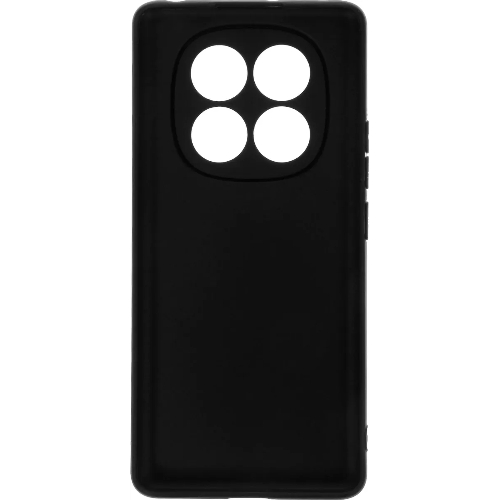Чехол (клип-кейс) BoraSCO для Xiaomi Redmi Note 14 Pro 4G Silicone Case черный (74848)