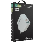 Сетевое зарядное устройство MORE CHOICE NC61 СЗУ 1USB+1USB-C 3.0A PD 20W+QC3.0 быстрая зарядка белый