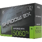 Видеокарта MSI RTX 5060 Ti 8G SHADOW 2X PLUS, NVIDIA RTX 5060 Ti, 8 ГБ GDDR7, 128 бит, PCI-e 5.0, 1xHDMI, 3xDP, 2587 МГц