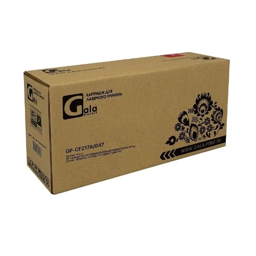 Картридж лазерный GalaPrint GP-CF217A/047 (№17A) черный (1600 стр.) для HP LaserJet Pro M101/M102/M102w/M129/M130/M130fw/Canon i-SENSYS LBP112/LBP113/MF112/MF113