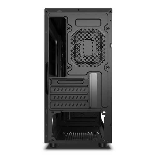 Компьютерный корпус MiniTower Deepcool MATREXX 30 SI черный mATX без БП (DP-MATX-MATREXX30-SI)