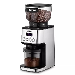 Кофемолка Kitfort КТ-790 180Вт сист.помол.:жернова вместим.:320гр нержавеющая сталь/черный