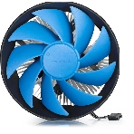 Кулер для процессора DEEPCOOL GAMMA ARCHER PRO V2 черный/синий, 120 мм, алюминий/медь, 1600 об/мин, 21 дБ, 4 pin, 110 Вт, 65.5 мм
