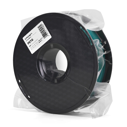 Филамент Crown Micro CM-FILPETG017G PETG 1.75 1кг темно-зеленый
