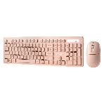 Комплект клавиатура+мышь Smartbuy 105AG беспроводной, USB, 1200 DPI, кремовый