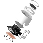 Система жидкостного охлаждения ID-Cooling FX360 TD WHITE (FX360 TD WHITE)