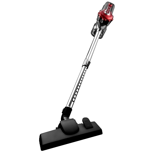 Пылесос вертикальный BRAYER BR4268 серый/красный, питание от сети, 185 Вт, уборка сухая, пылесборник 0,8 л