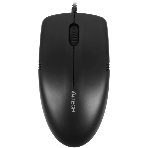 Мышь проводная A4Tech OP-530NUS черный, 1200 dpi, USB, кнопки - 3