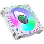 Вентилятор для корпуса Formula Nulight 12WH ARPW Reverse ARGb белый, 120 мм, 1500 об/мин, 25.34 дБ, 4 pin