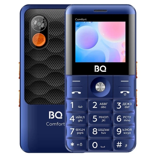 Мобильный телефон BQ 2006 Comfort синий/черный