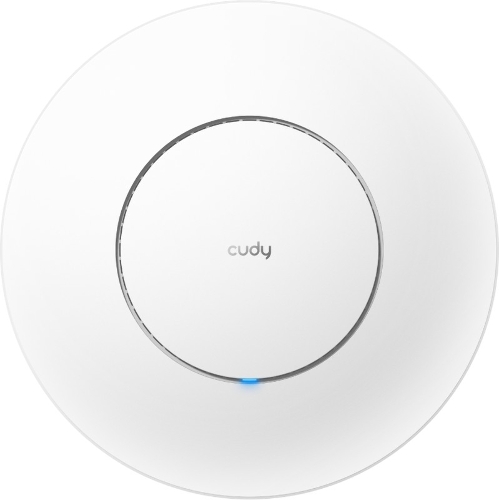 Точка доступа Cudy AC1200 Dual Band Gigabit Ceiling Mount Access Point, MT7621DAN+MT7613B+MT7603E, 867Mbps at 5GHz + 300Mbps at 2.4GHz, 1 x GbE RJ45 Port, Support 12V DC or 802.3af PoE or Passive PoE, Internal Antennas, 48V passive PoE adapter included, Cudy Mesh Support