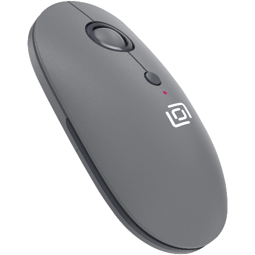 Мышь беспроводная Oklick 409MW графитовый, 1600 dpi, радиоканал, Bluetooth, USB, кнопки - 4