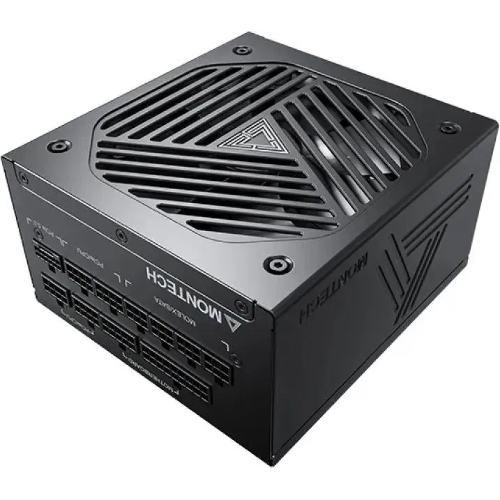 Блок питания Montech ATX 1200W TITAN GOLD Gen.5, 1200 Вт, 80 PLUS GOLD, 135 мм, модульный, черный