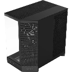 Компьютерный корпус без блока питания Case NZXT H9 Flow RGb (2025), Midi-Tower, TG, 3x140мм RGb + 1x120мм, 2xUSB-A 3.2 + 1xUSB-C 3.2, E-ATX, ATX, mATX, mITX черный