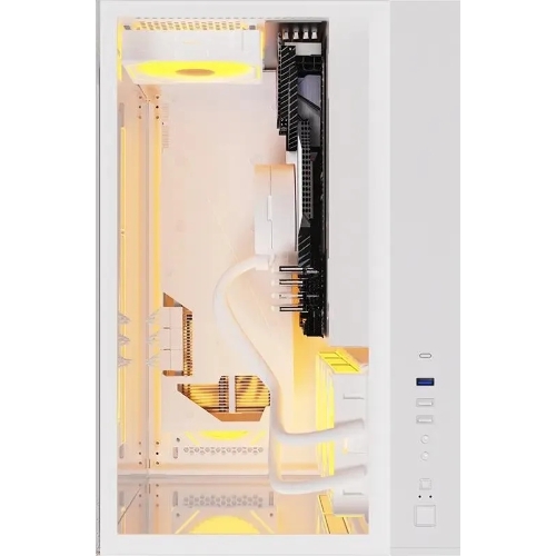 Компьютерный корпус Aerocool/Formula Crystal Z9 белый без БП ATX 7x120мм 2xUSB3.0 audio bott PSU