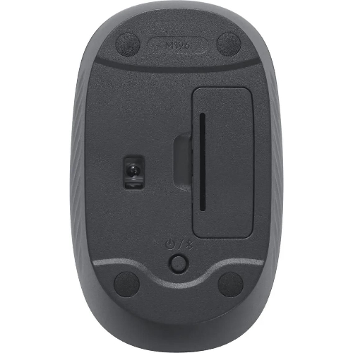 Мышь беспроводная Logitech M196 графитовый, 1000 dpi, Bluetooth, кнопки - 3