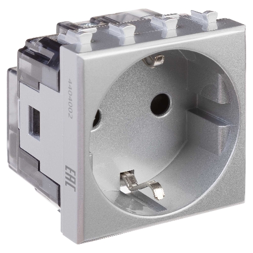 Розетка DKC Avanti 4404002 1-м 2 модуля, 