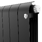 Радиатор биметаллический Royal Thermo Infinity 300 Noir Sable VR80 - 10 секц.