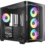 Компьютерный корпус Ocypus Iota C70 BK Curve ARGB Digital (Iota-C70-BKD400CD-GL)