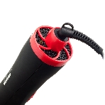 Фен-щетка BRAYER BR3133RD черный/красный, 1000 Вт, 40 мм