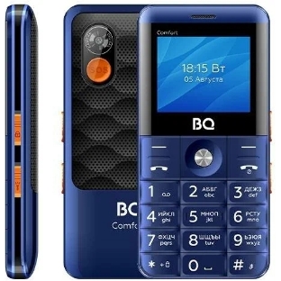 Мобильный телефон BQ 2006 Comfort синий/черный