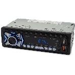 Автомагнитола Digma MCP-227B, 1 DIN, Bluetooth, USB Type-A, AUX, пульт ДУ
