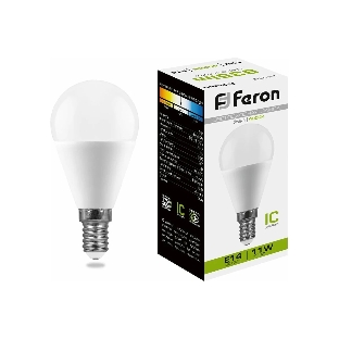 Лампа светодиодная Feron LB-750 11W 230V E14 4000K