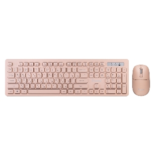 Комплект клавиатура+мышь Smartbuy 105AG беспроводной, USB, 1200 DPI, кремовый