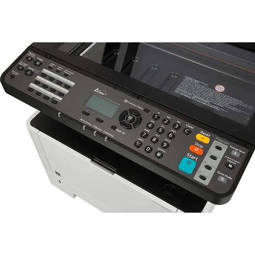 МФУ лазерное Kyocera Ecosys M2040dn (Азия) (1102S33AX0), A4, ч/б, печ. до 40 стр/мин., скан. до 40 стр/мин. (ч/б) 23 стр/мин. (цвет), 1200 x 1200 dpi (печать) 600x600dpi (скан.), USB, RJ-45 (старт.картр. TK-1178)
