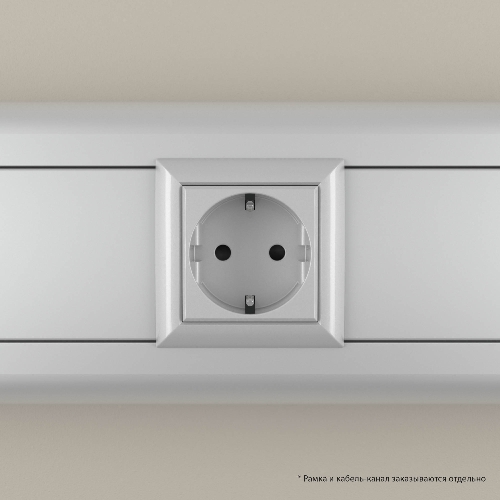Розетка DKC Avanti 4404002 1-м 2 модуля, 
