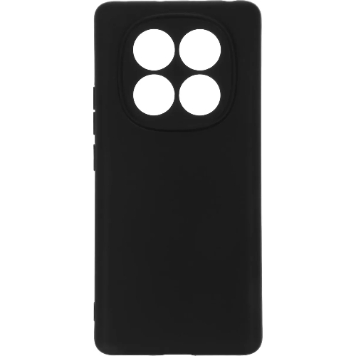 Чехол (клип-кейс) BoraSCO для Xiaomi Redmi Note 14 Pro 4G Silicone Case черный (74848)