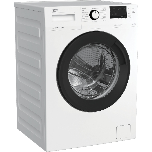 Стиральная машина Beko WSRE6H612ZAWI белый загрузка фронтальная 6,5 кг, 1200 об/мин., класс: А