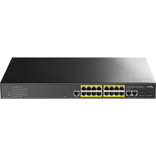 Коммутатор Cudy GS2018PS2-200W, 16×1 Гбит/с, 2×1 Гбит/с SFP