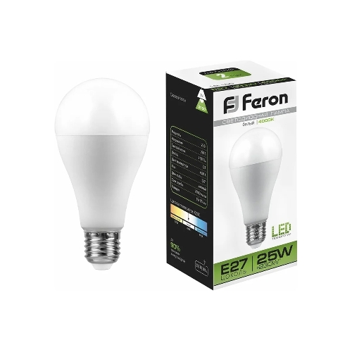 Лампа светодиодная Feron LB-100 25W 230V E27 4000K