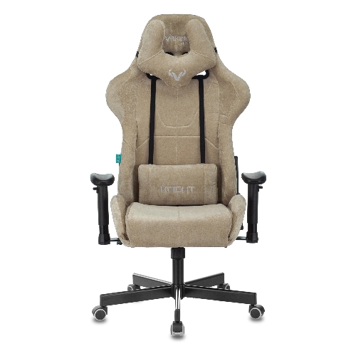 Кресло Бюрократ VIKING KNIGHT LT21 FABRIC песочный, ткань, 120 кг, механизм качания