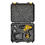 Дрель-шуруповерт Denzel CDQ-12, 12 В, 1,5 Ач, 30 Нм, щеточный