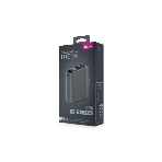 Портативный аккумулятор OLMIO QS-10, 10000mAh, 22.5W QuickCharge3.0/PowerDelivery, LCD, темно-серый