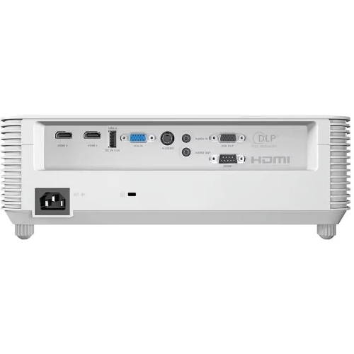 Проектор INFOCUS IN0024ST DLP, XGA, 3800 lm, 30 000:1, 0.62:1, 2xHDMI 1.4, VGA in/out, S-Video, 3.5мм in/out, USB-A, RS-232, лампа 15 000ч.(ECO mode), 10W, 27дБ, 2,9 кг, БЕЛЫЙ