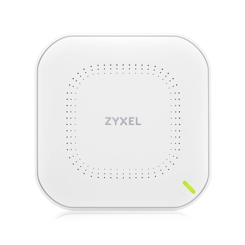Точка доступа Zyxel NebulaFlex NWA50AX PRO, WiFi 6, 802.11a/b/g/n/ac/ax (2,4 и 5 ГГц), MU-MIMO, антенны 3x3, до 575+2400 Мбит/с, 1xLAN 2.5GE, PoE, без поддержки Captive portal и WPA-Enterprise, защита от 4G/5G, БП в комплекте