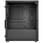 Компьютерный корпус Aerocool/Formula CS-111-G-BK-v1 (mATX, 0.5мм, стекло, USB 3.0 x1, USB 2.0 x2, 1x 12cm Black Fan)