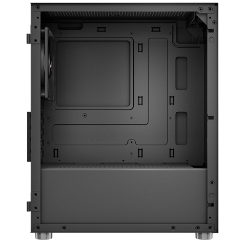 Компьютерный корпус Aerocool/Formula CS-111-G-BK-v1 (mATX, 0.5мм, стекло, USB 3.0 x1, USB 2.0 x2, 1x 12cm Black Fan)