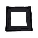 Рамка 1-м ArtGallery IP44 карбон SE GAL441001