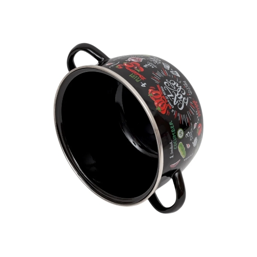 Кастрюля Appetite 1RC161M Gazpacho сферическая эмалированная 2 л