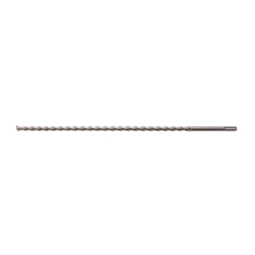 Бур по бетону Denzel двойная спираль, Cobalt W-tip, 12x460 мм, SDS PLUS