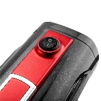 Пылесос вертикальный BRAYER BR4268 серый/красный, питание от сети, 185 Вт, уборка сухая, пылесборник 0,8 л