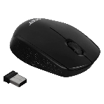 Мышь беспроводная Acer OMR020 черный, 1200 dpi, радиоканал, USB, кнопки - 3
