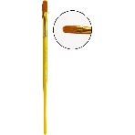 Набор кистей Silwerhof Color (набор 10шт) синтетика круглая №2,3/плоская №3,6,7,12/овальная №3,10