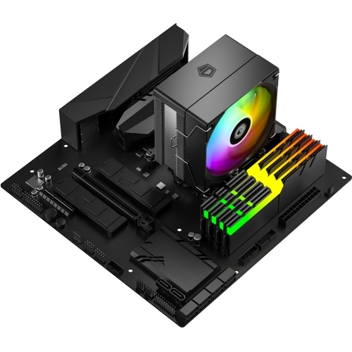 Кулер Cooler ID-Cooling SE-903-XT V2 ARGb LGA1851/1700/1200/115X/AM5/AM4 (TDP 150W, PWM, 3 тепл.трубки прямого контакта, FAN 100мм, Addressable RGb LED) RET